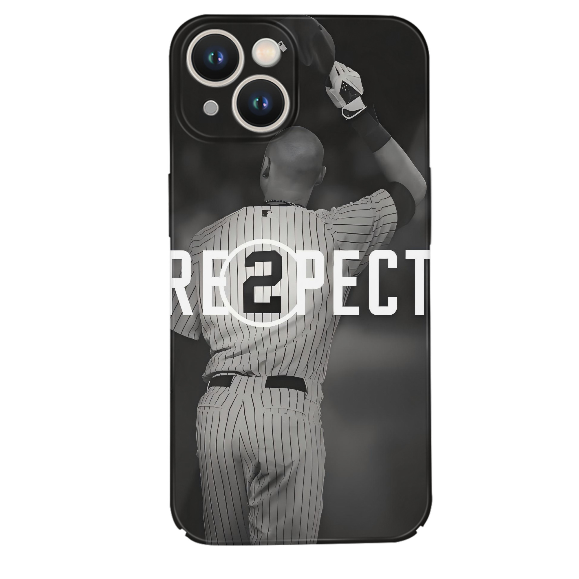 Derek Jeter 37 IPhone 14 Series Full-Cover Hard Case – Shockproof With Raised Camera Protection – Precise Cutouts, Wireless Charging Compatible – Durable, Anti-Yellowing, Easy To Clean